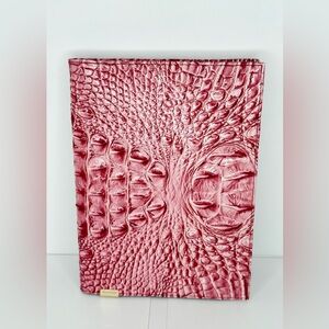 Brahmin Believe  Crocodile Embossed Leather Journal